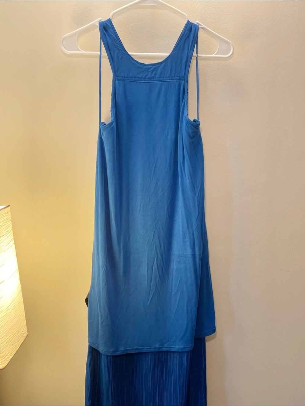 By Anthropologie Halter Plissé Maxi Dress - Picture 8 of 12